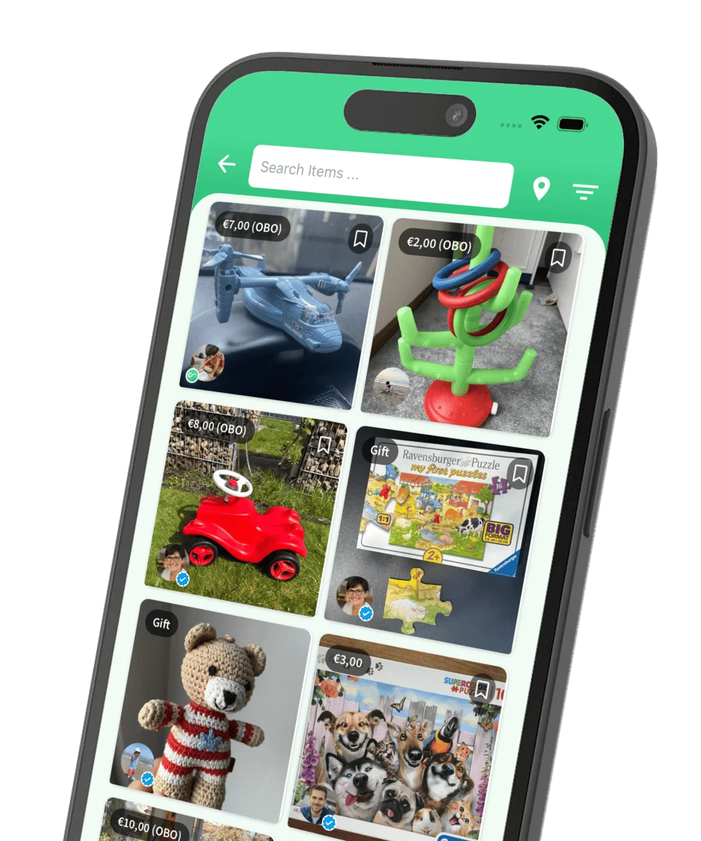 Items shared by parents on Loopelo