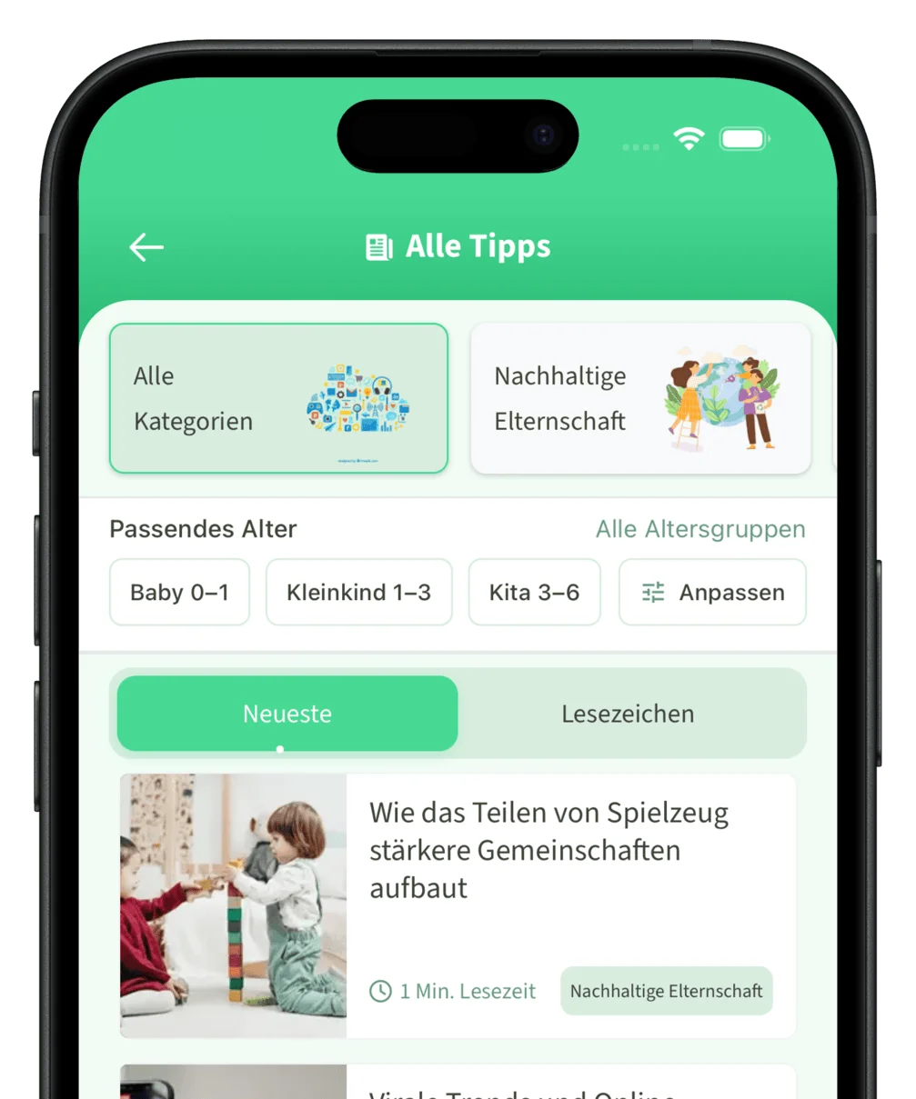 Loopelo zeigt Eltern-Tipps passend zum Alter deines Kindes