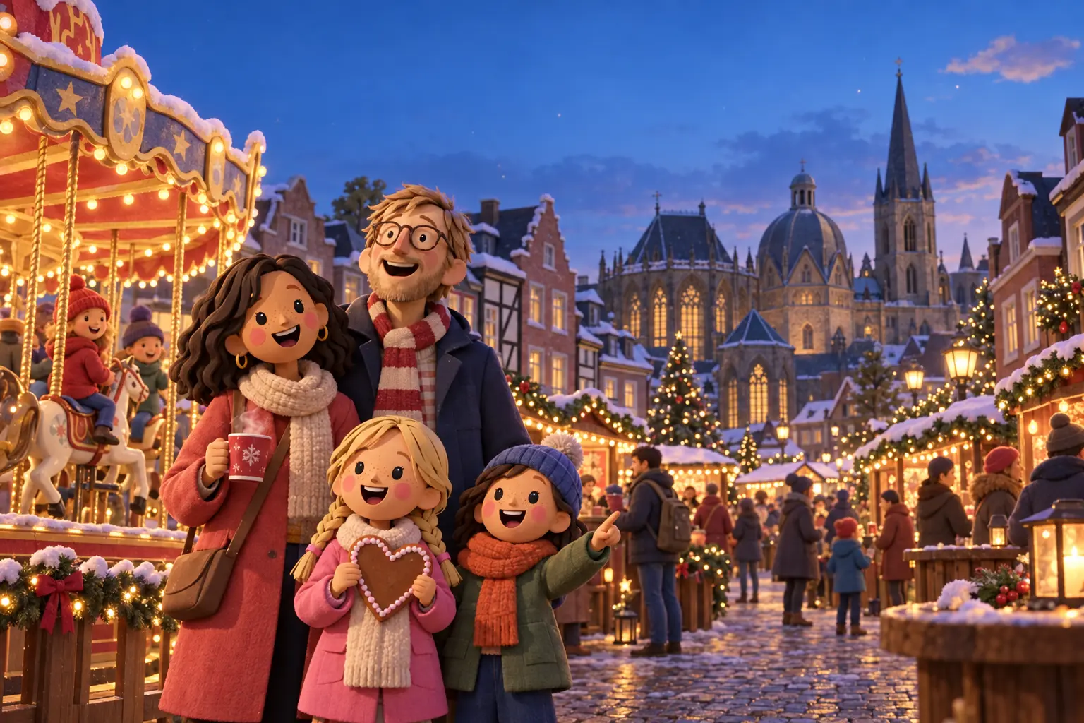 Illustration sur le thème « Avent & marchés de Noël »